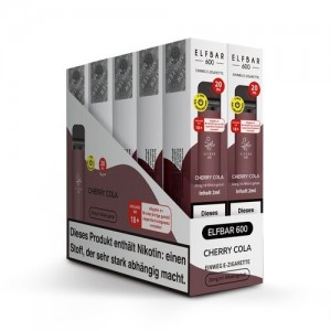 10 x ELFBAR 600 Cher...